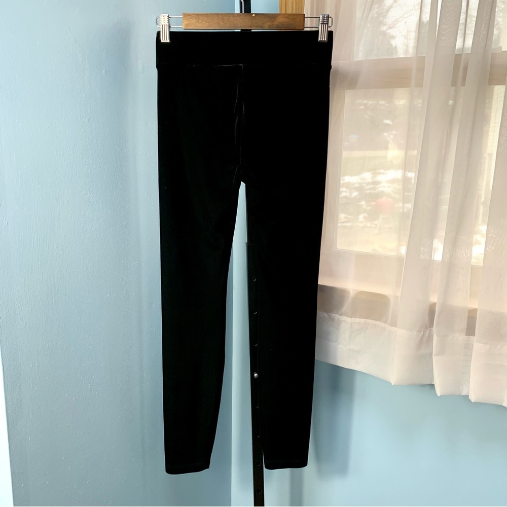 J. Crew Black Velvet Leggings - Picture 4 of 6